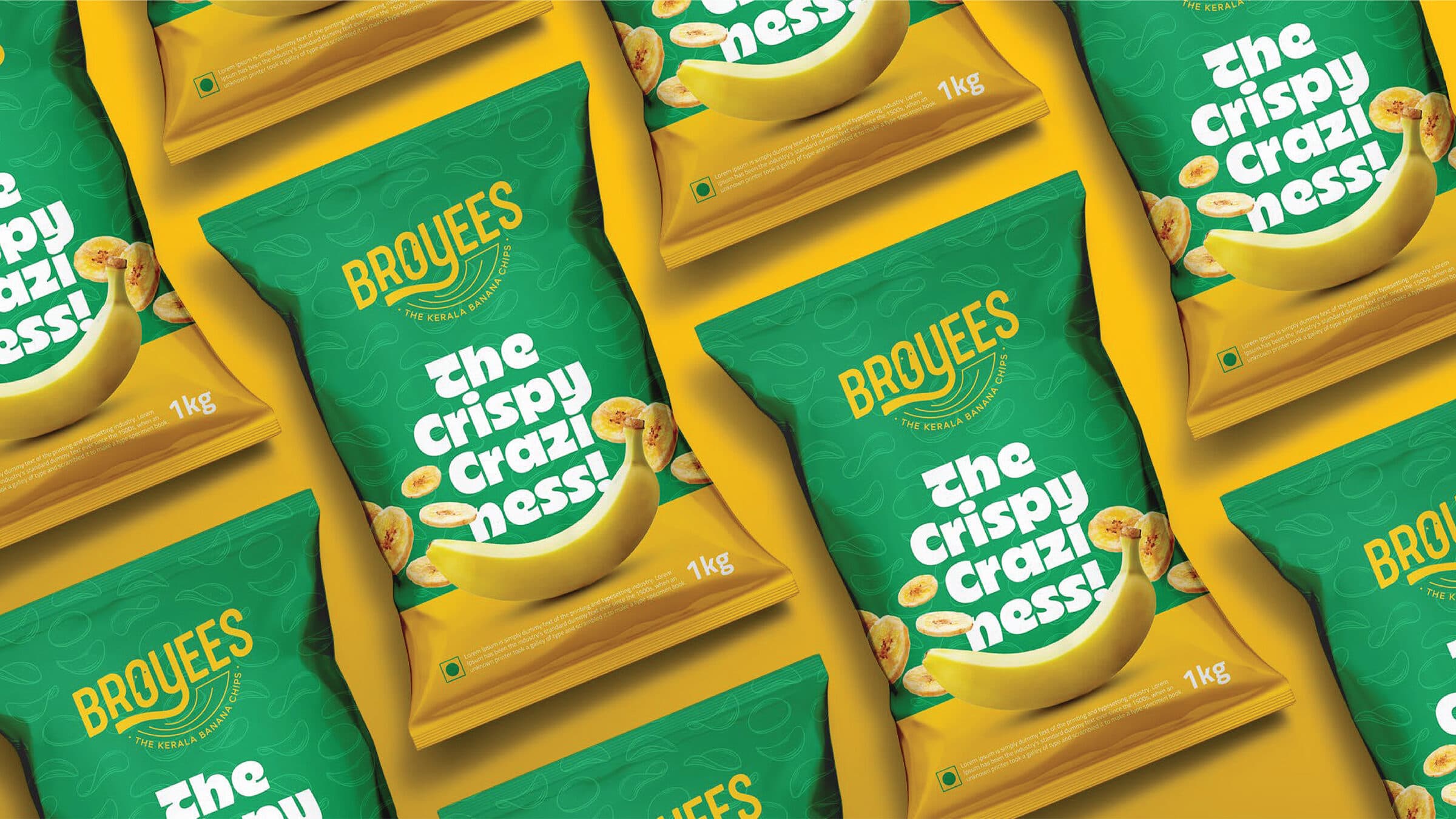 Broyees 1kg packaging design